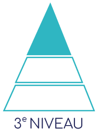 Pyramide niveau 3 d'intervention jeunesse